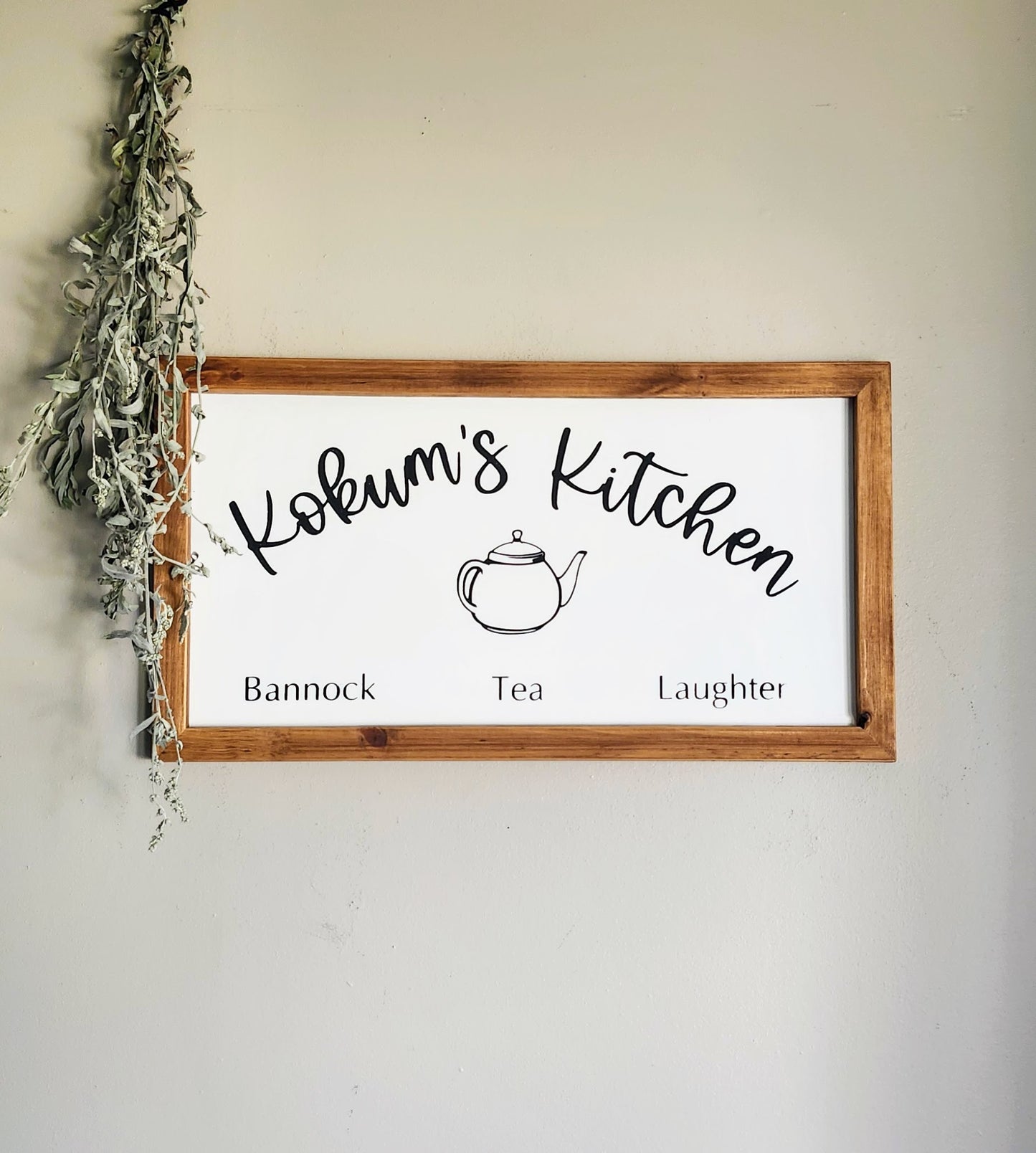 Kokum's Kitchen sign