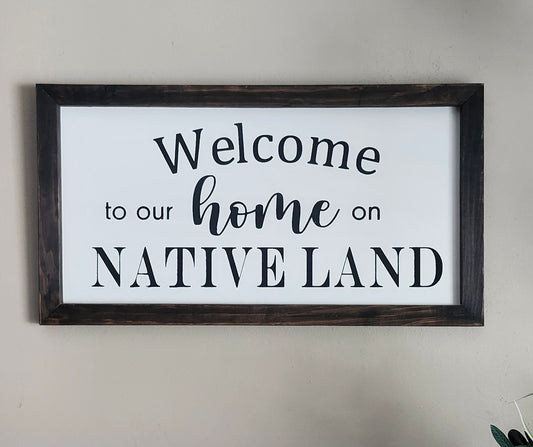 Welcome to our home on Native Land