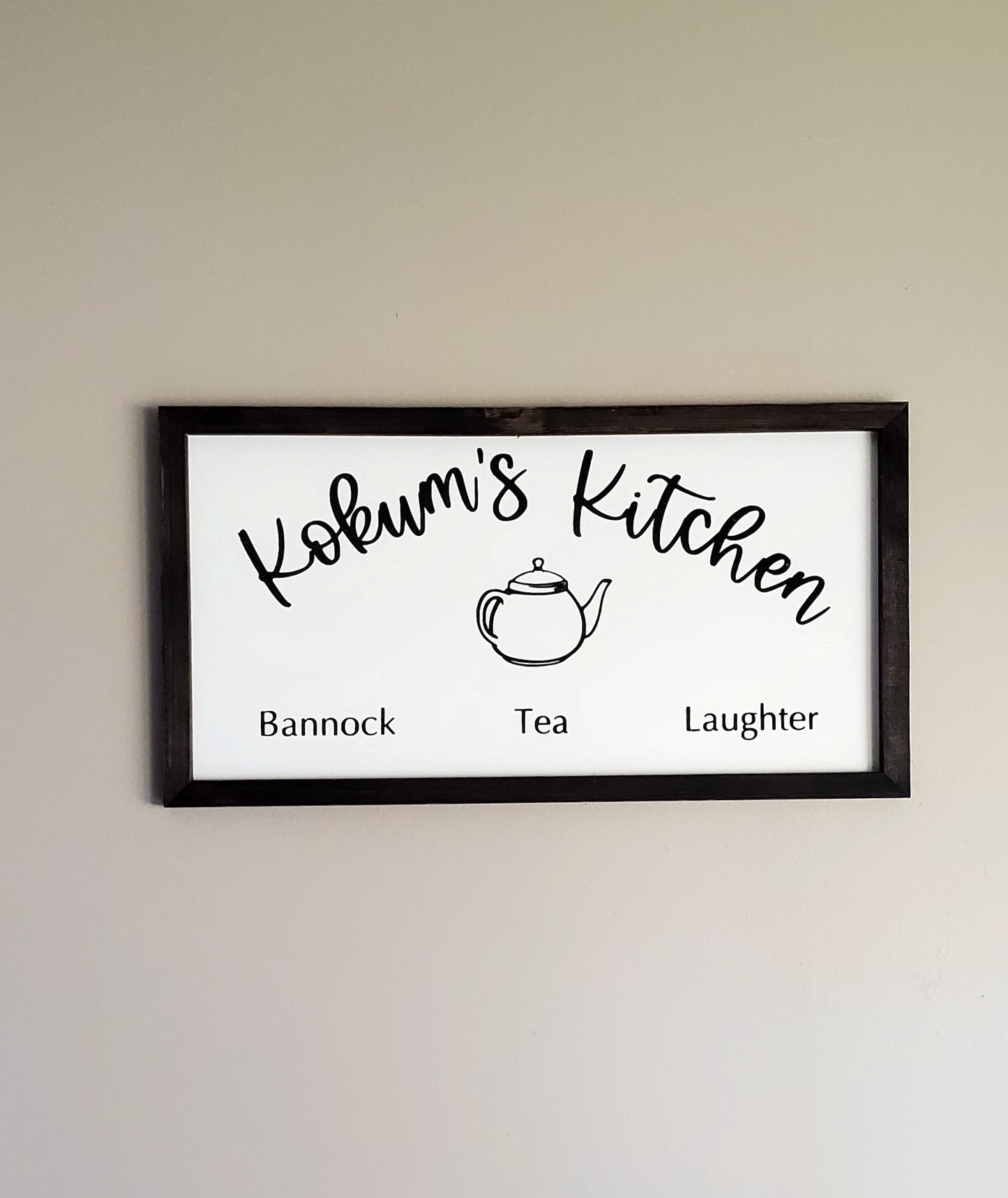 Kokum's Kitchen sign