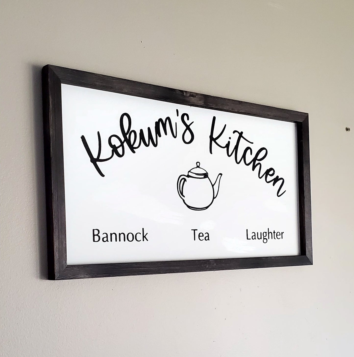 Kokum's Kitchen sign