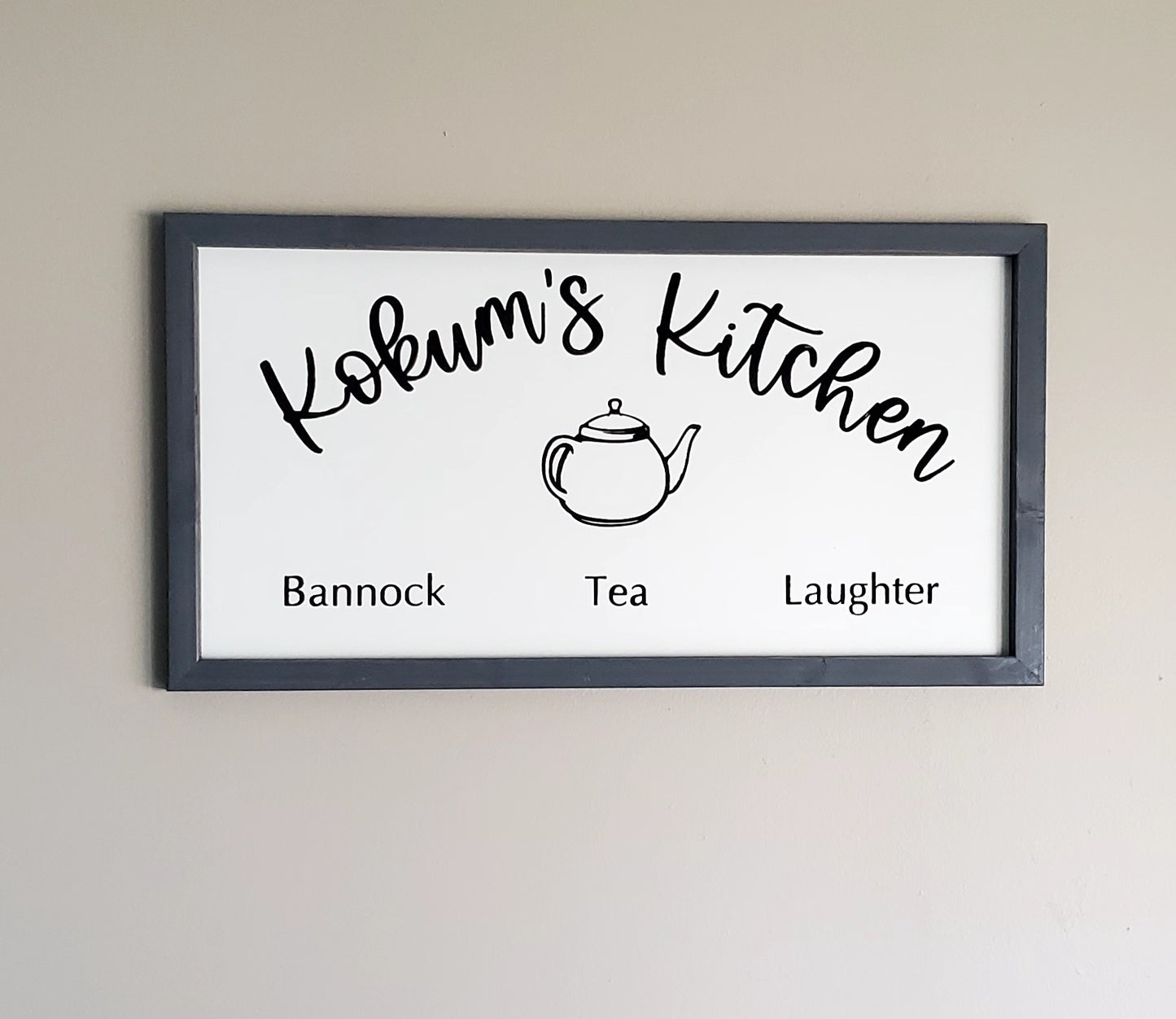 Kokum's Kitchen sign