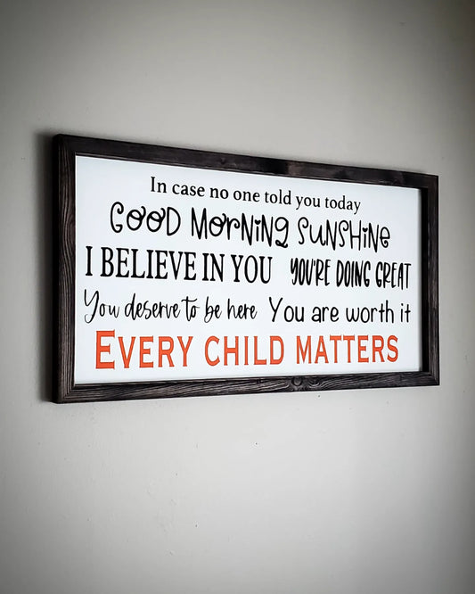 Every Child Matters sign